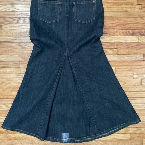 Denim Maxi Skirt - Picture 11 of 11